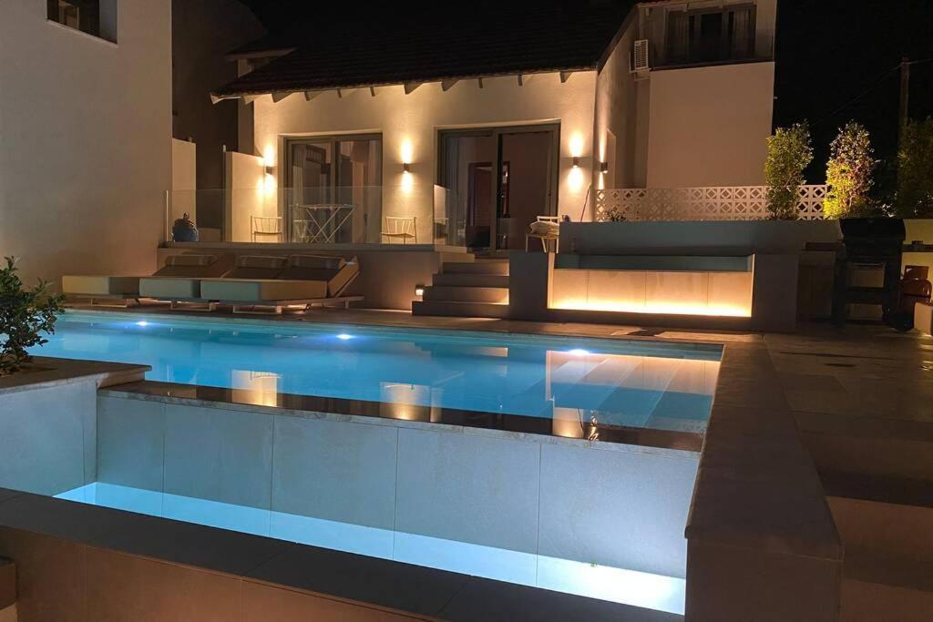 Chania Living Stories Villa With Piano Экстерьер фото