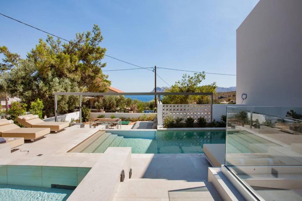 Chania Living Stories Villa With Piano Экстерьер фото