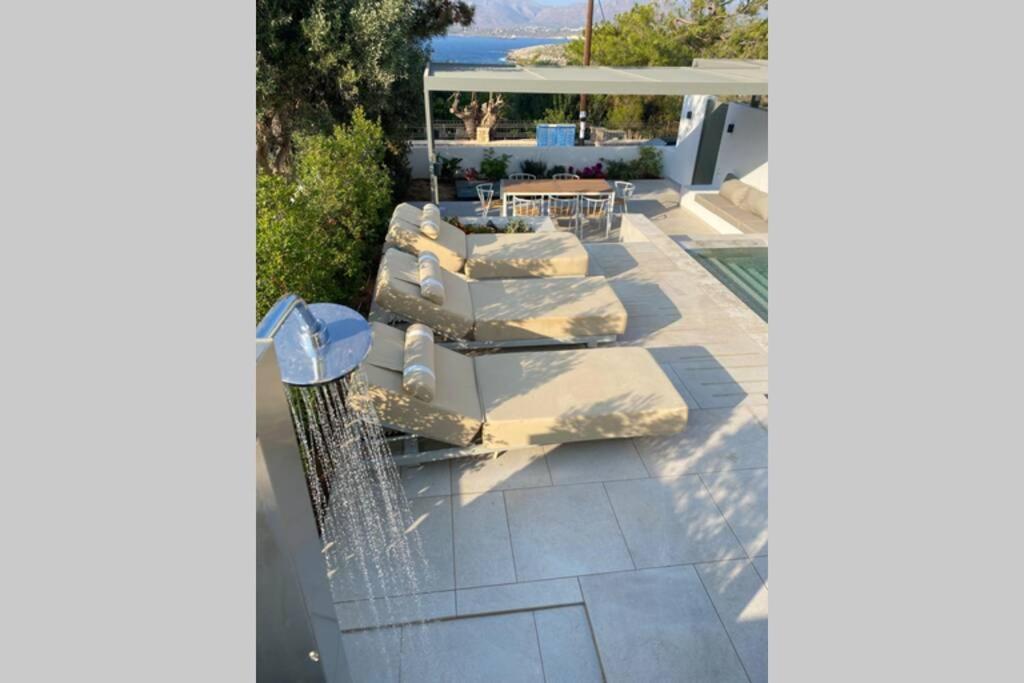 Chania Living Stories Villa With Piano Экстерьер фото