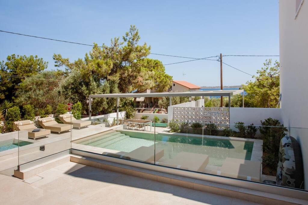 Chania Living Stories Villa With Piano Экстерьер фото