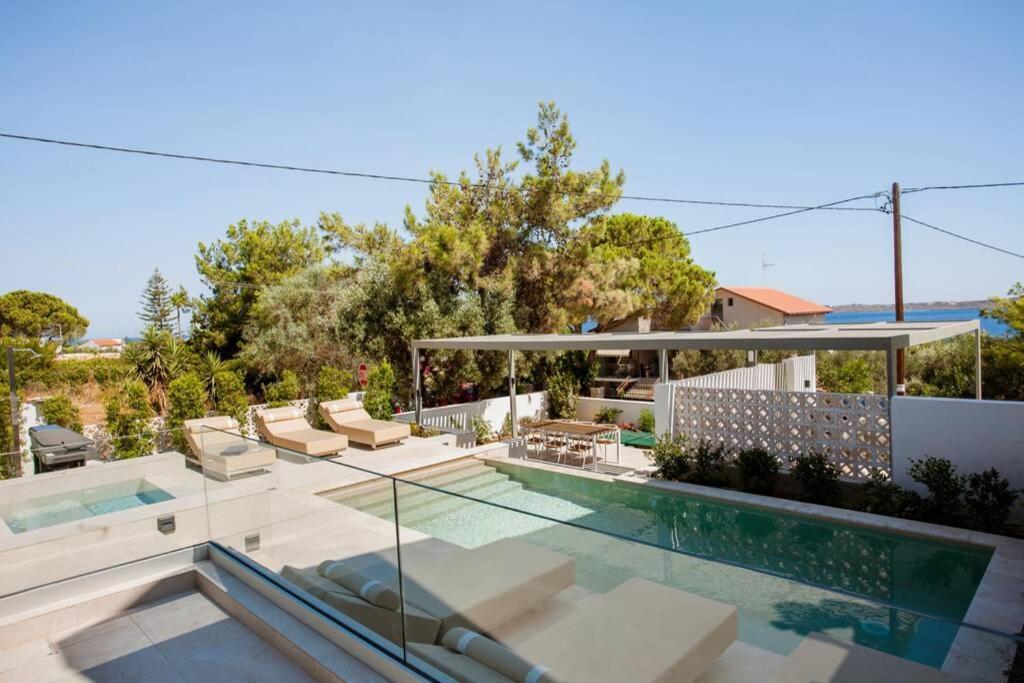 Chania Living Stories Villa With Piano Экстерьер фото